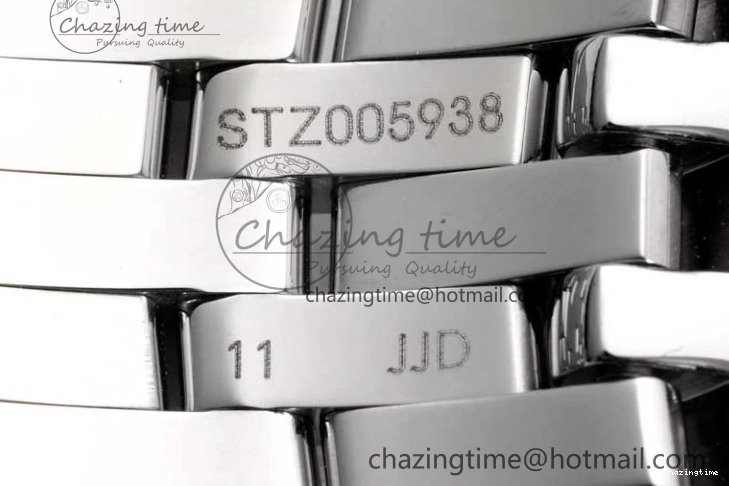 0716 De Ville SS DIWF 1:1 Best Edition Deep Blue Dial SS Markers on SS Bracelet MIYOTA TravelReady 7849